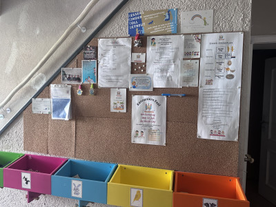 Infos für die Eltern und Garderobe